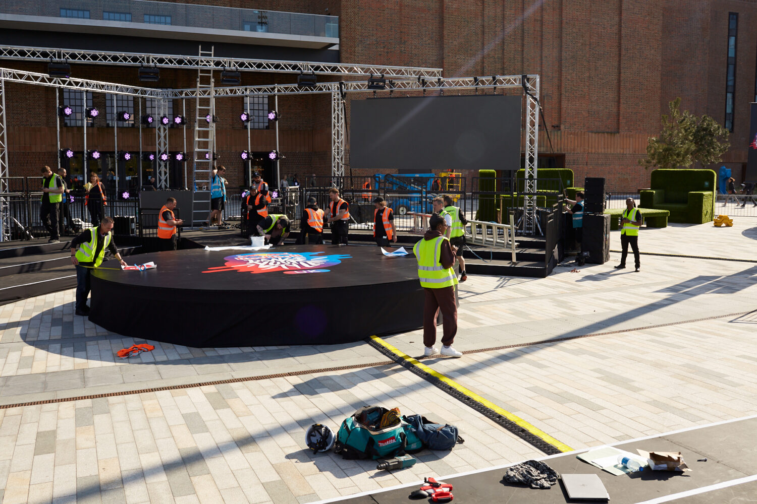 circular stage hire London