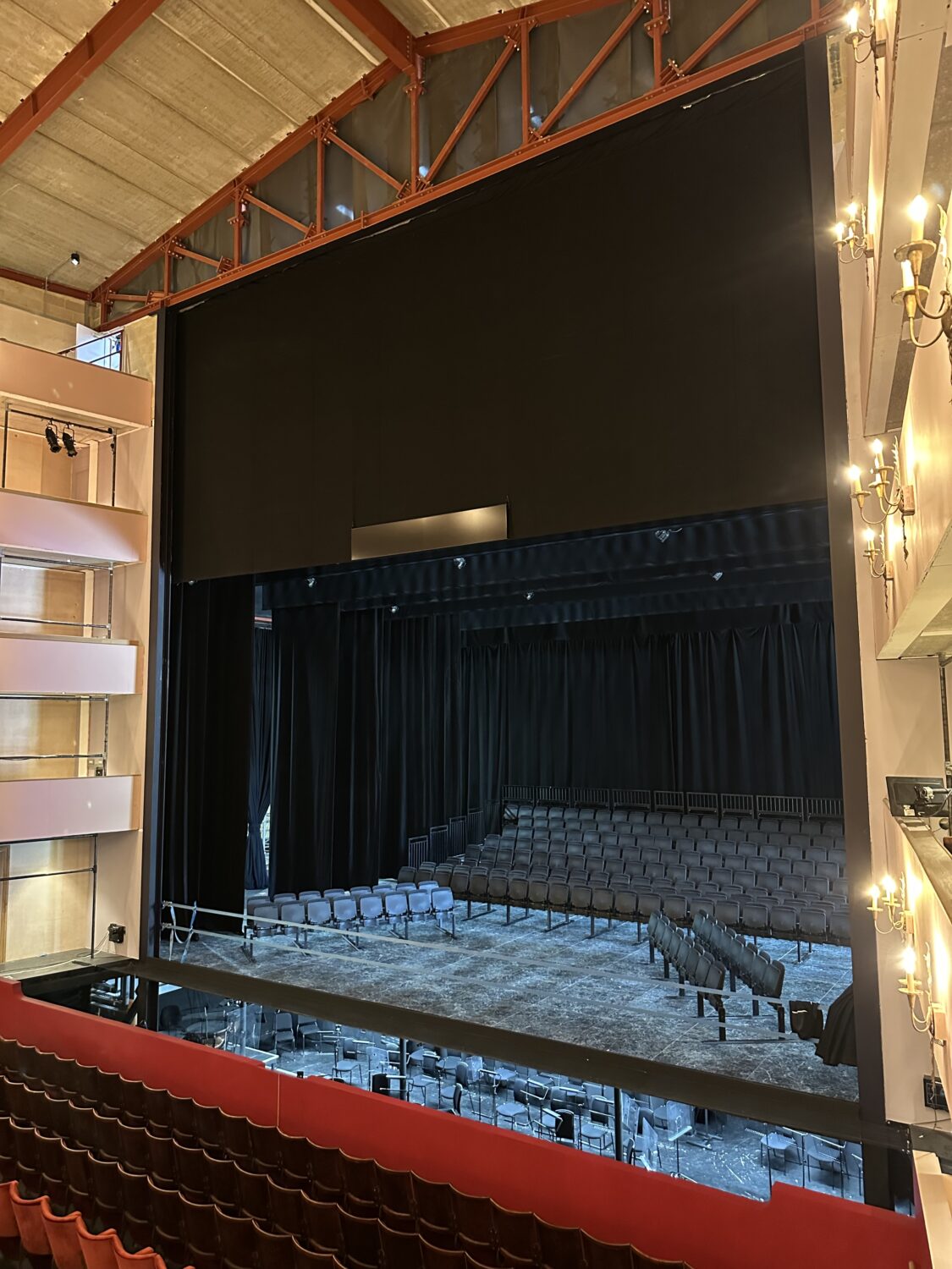 tiered seating