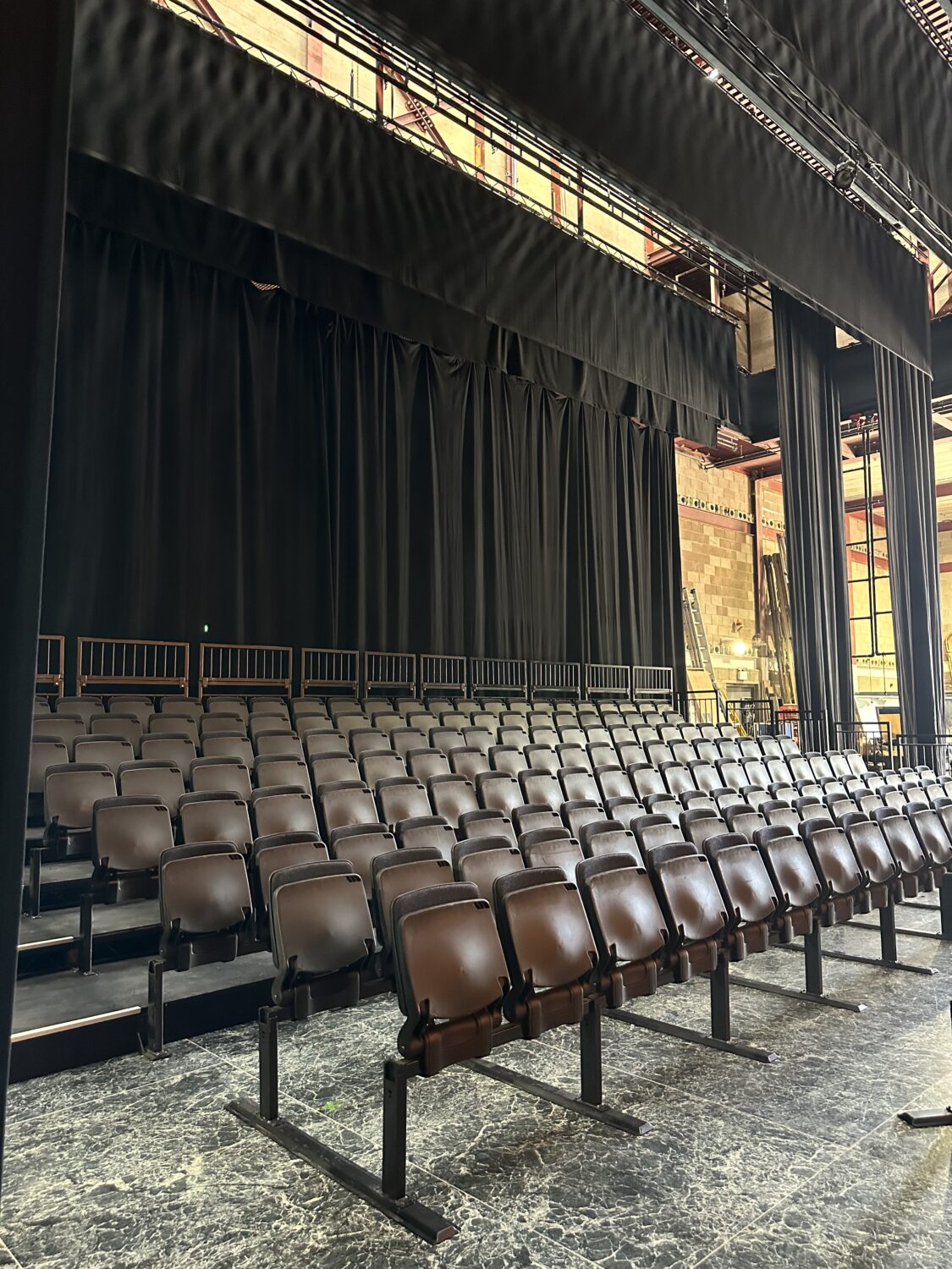 tiered seating