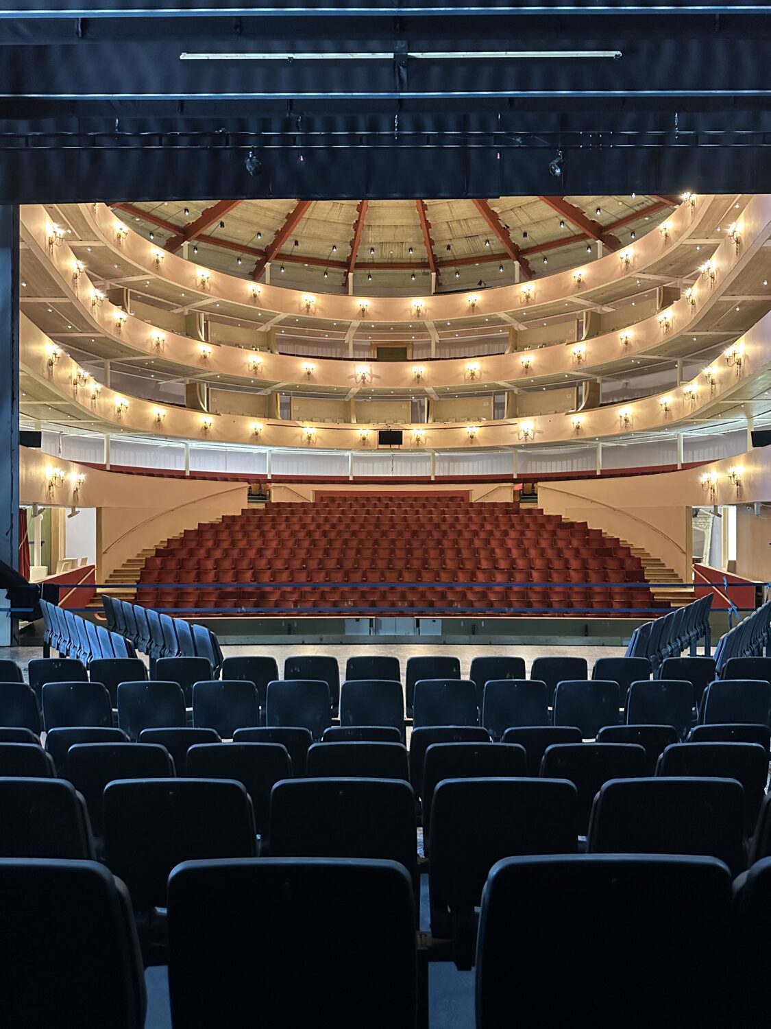 tiered seating