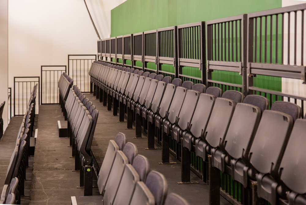 modular seating system and seating hire stock