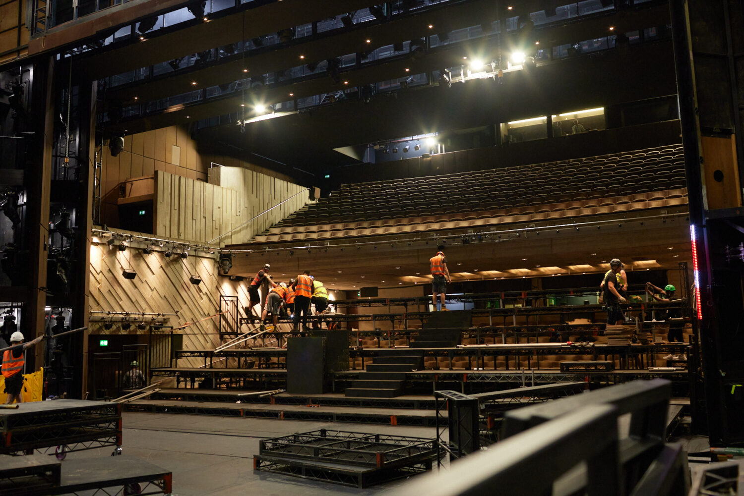 bespoke seating solution for National Theatre.