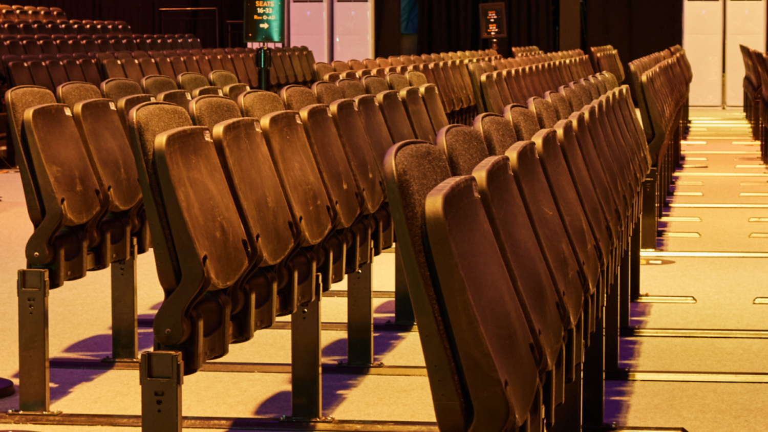 large tiered seating hire graduation ceremony