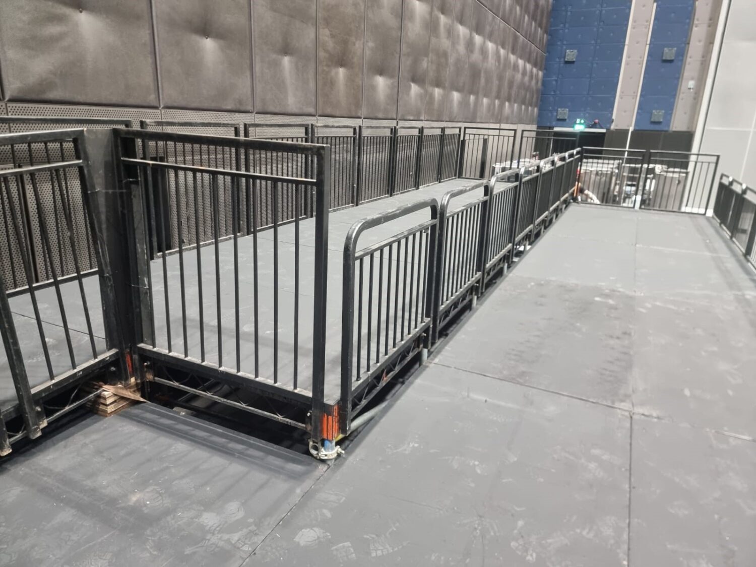 stage hire and ramp for accessible viewing platform.