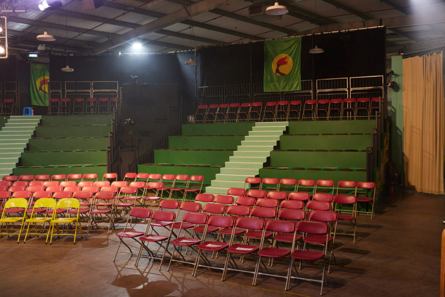 bespoke tiered seating hire London