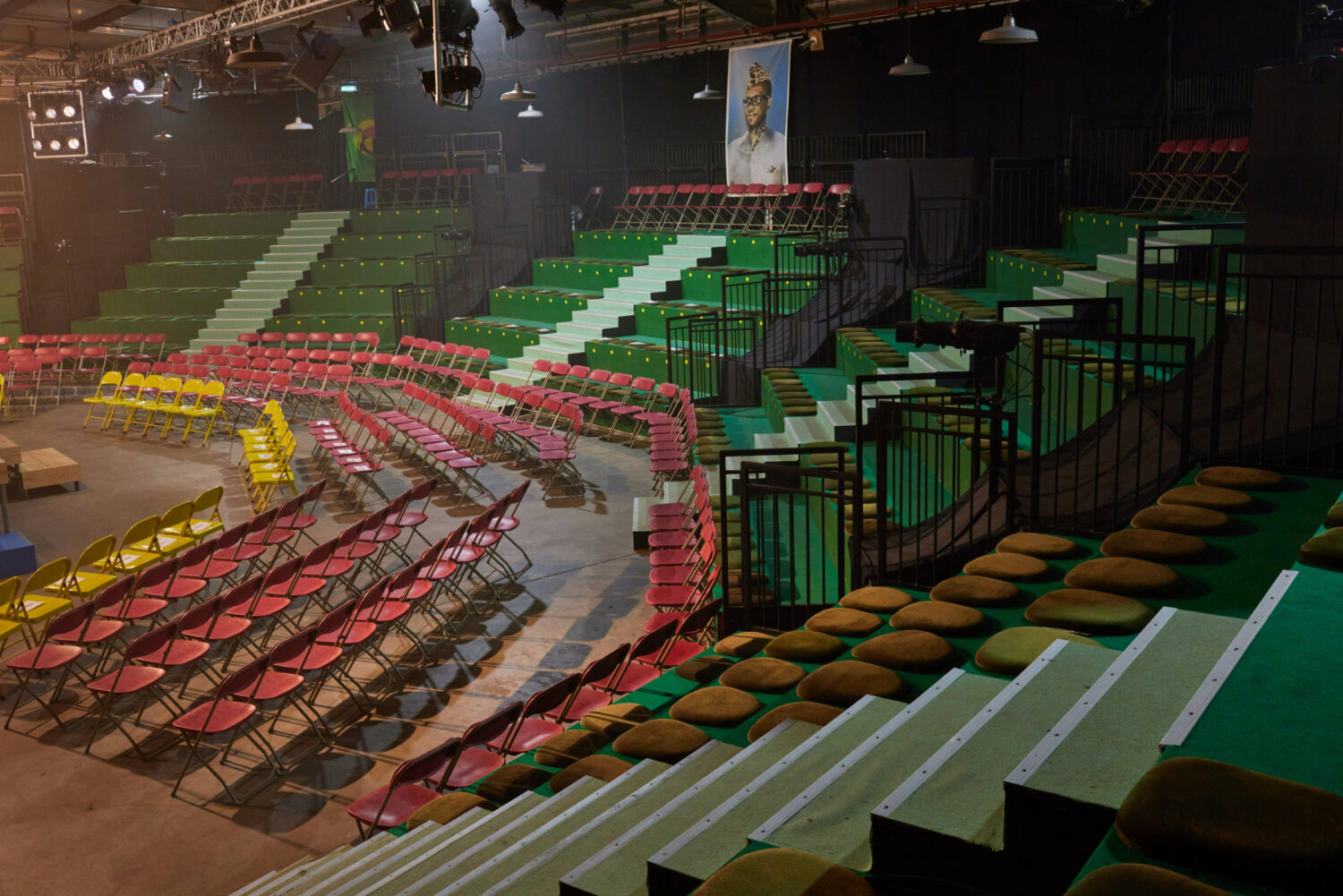 bespoke tiered seating hire London