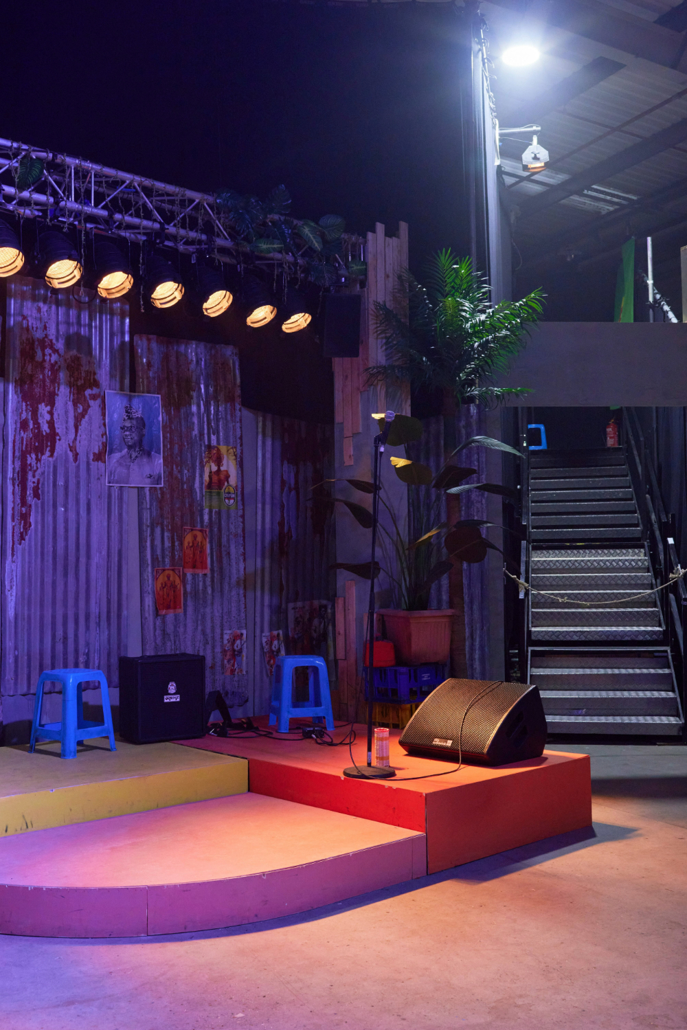bespoke tiered seating hire London