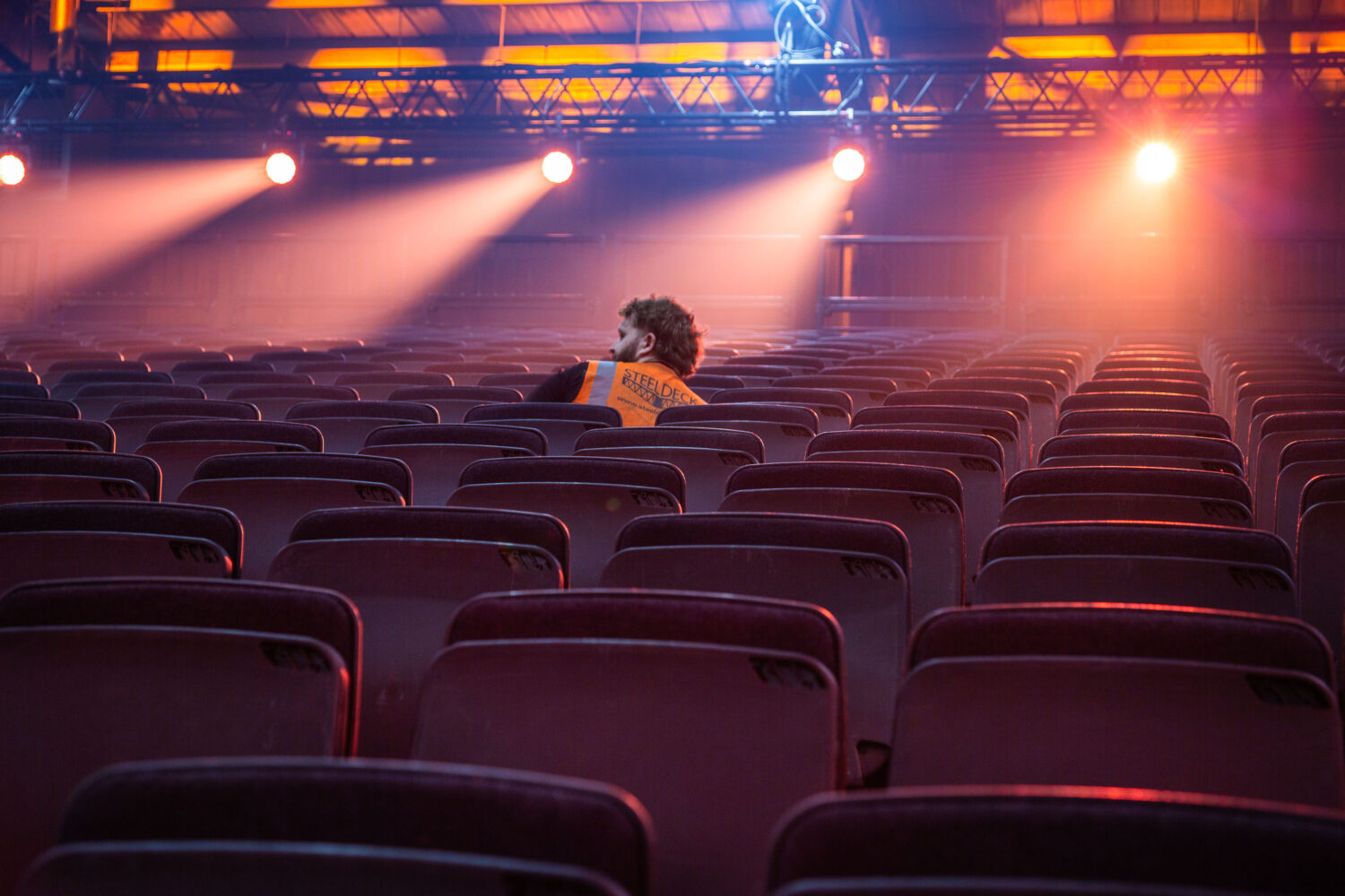 Manchester staging and seating structures