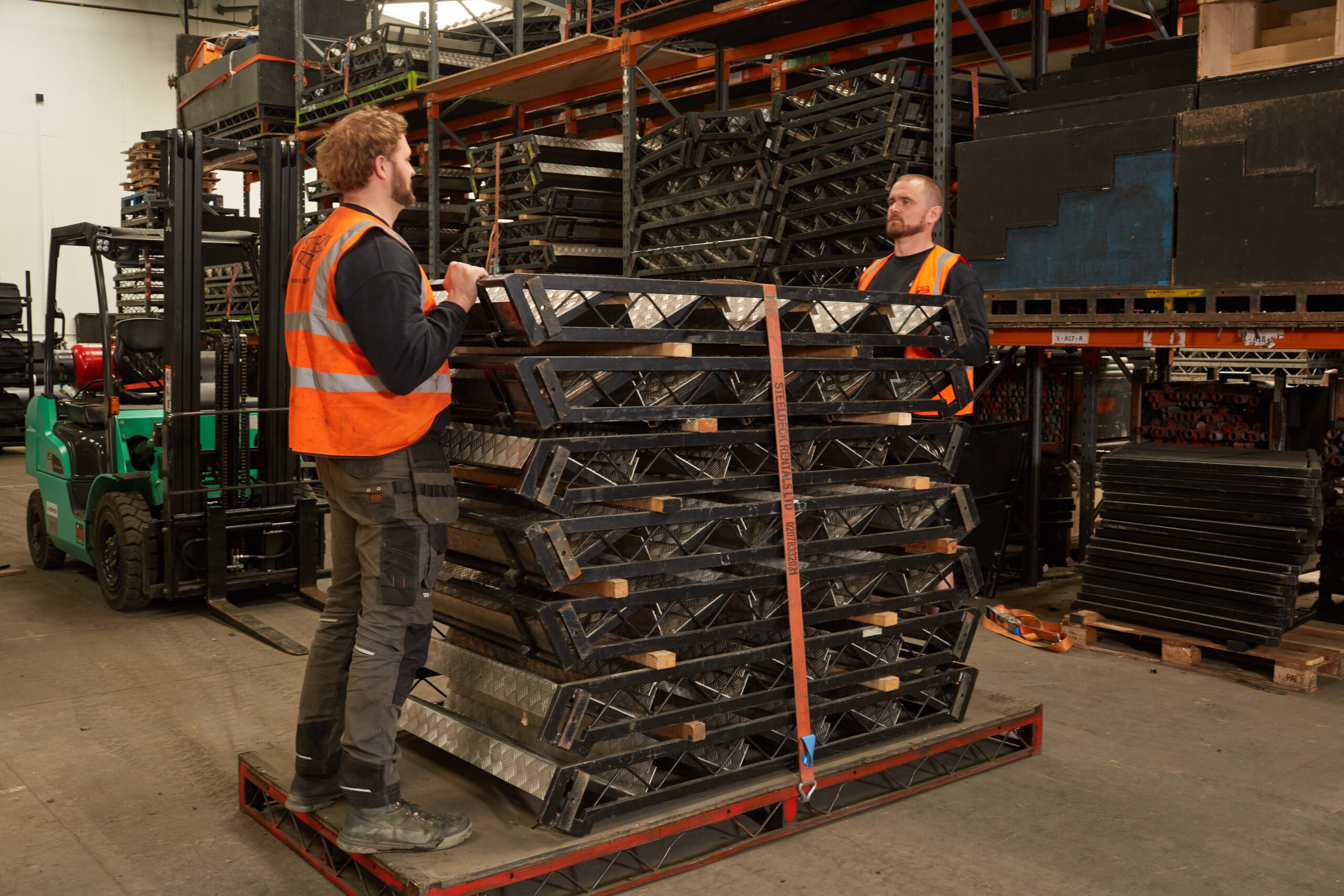 staging and seating dry hire