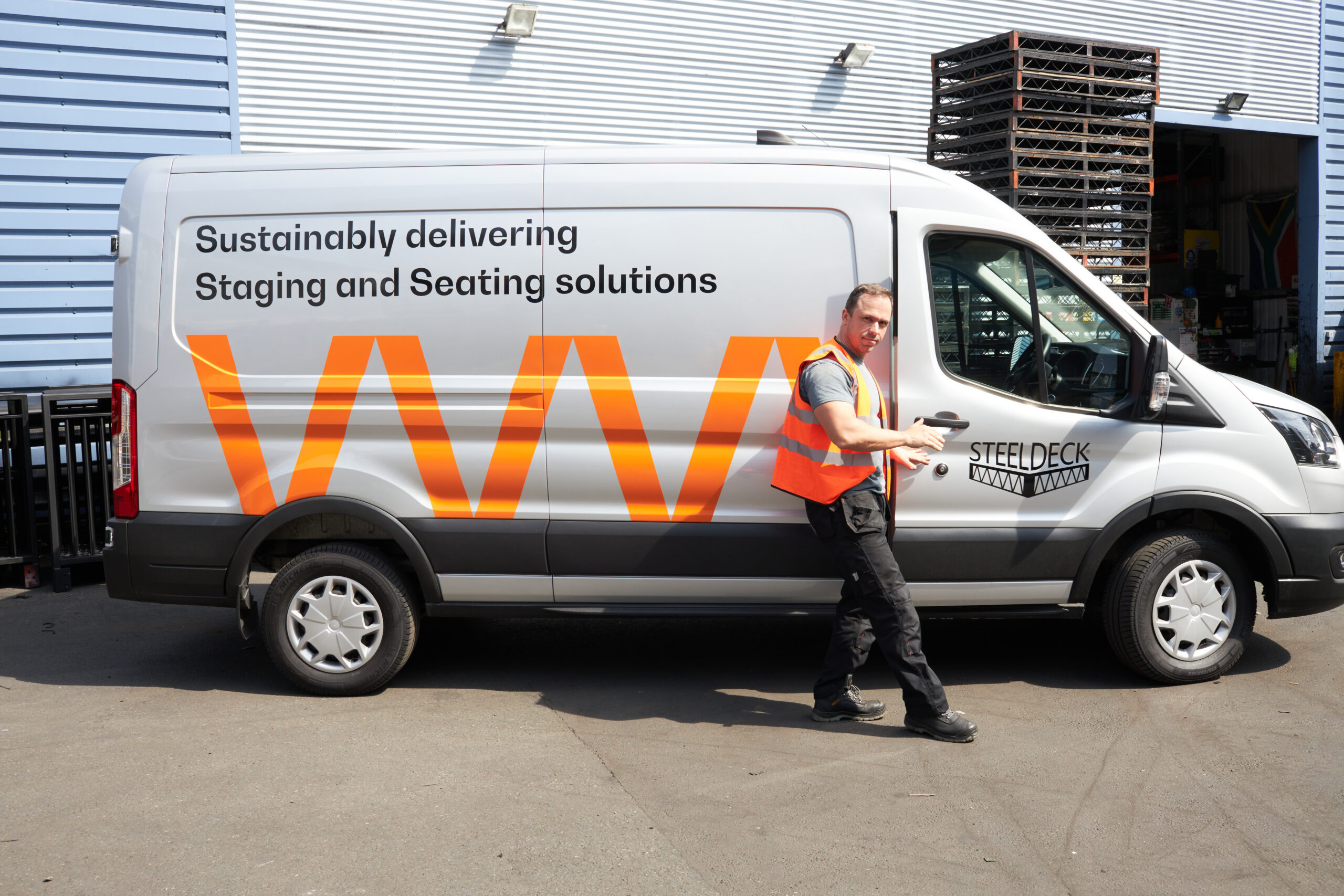 staging and seating dry hire
