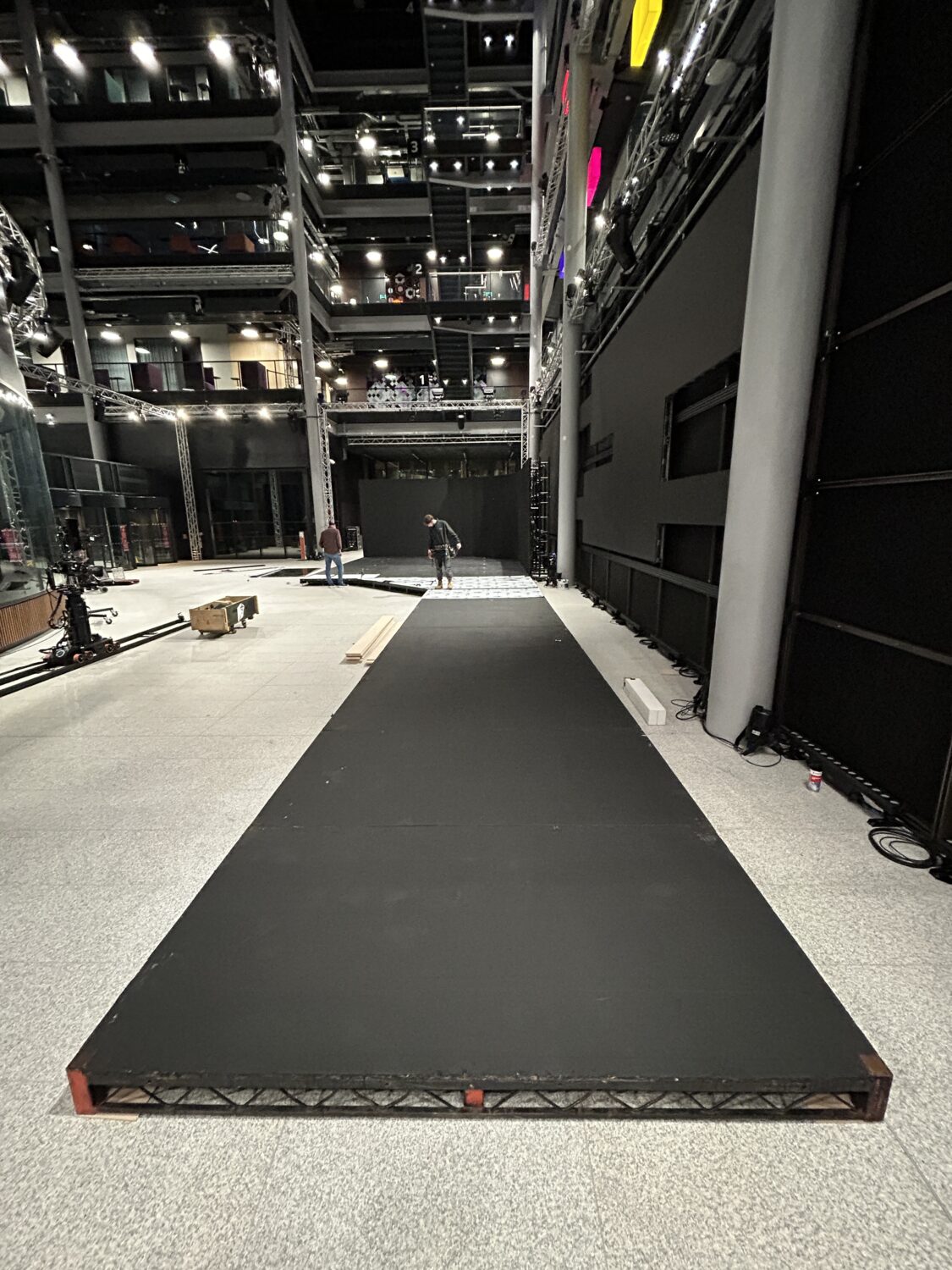 General Election Stage Build for BBC Cymru Wales