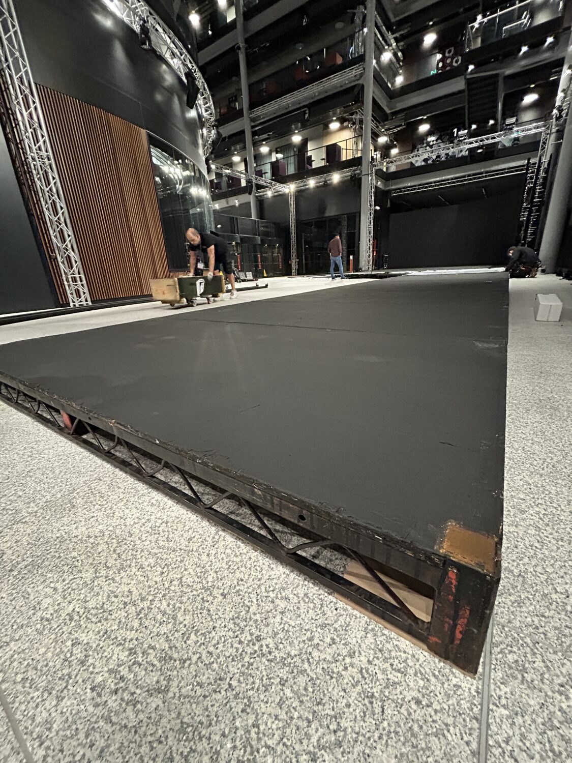 General Election Stage Build for BBC Cymru Wales