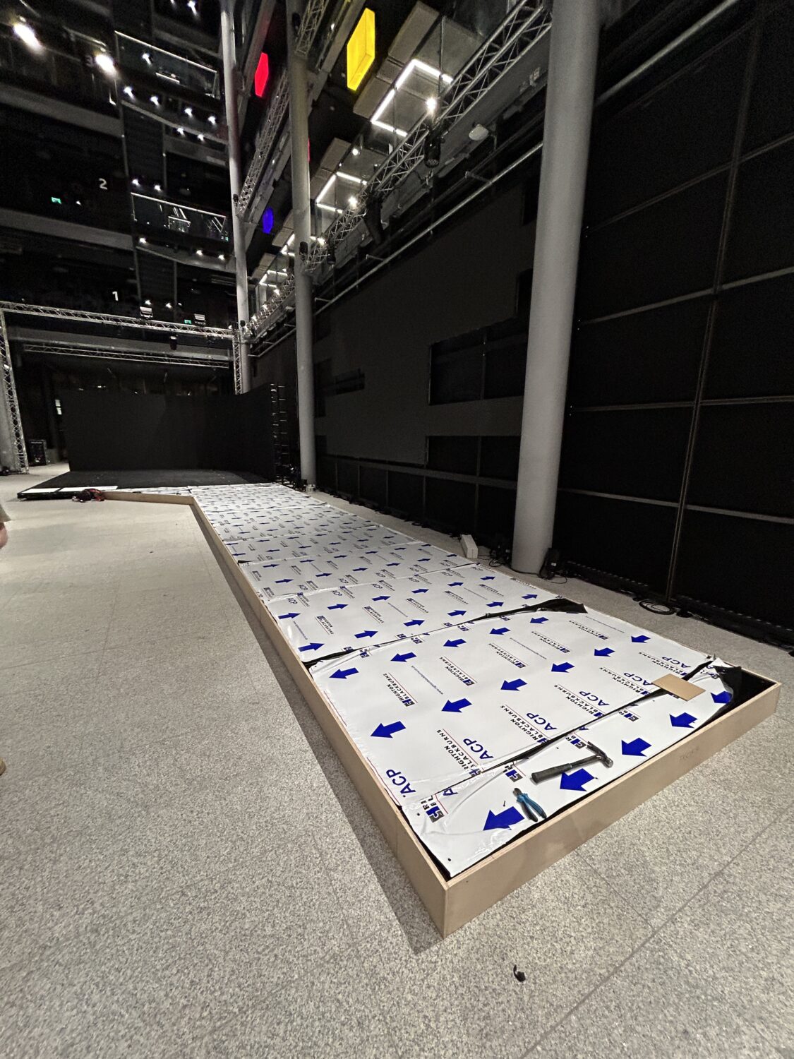 General Election Stage Build for BBC Cymru Wales