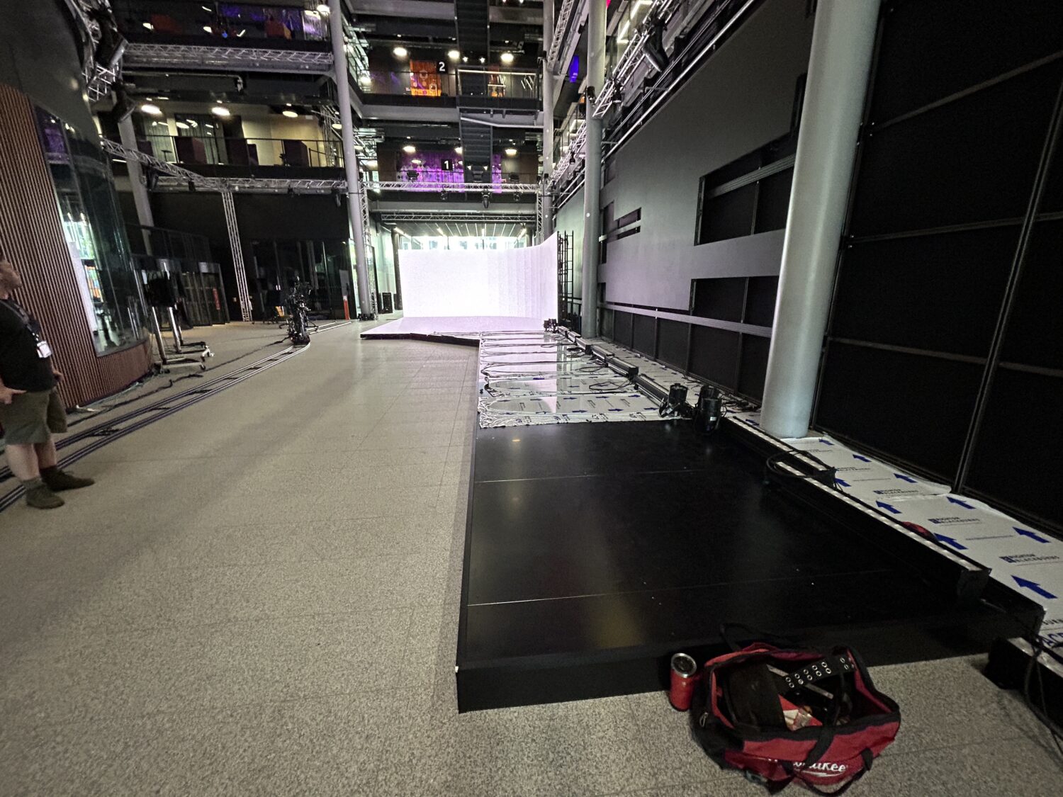 General Election Stage Build for BBC Cymru Wales