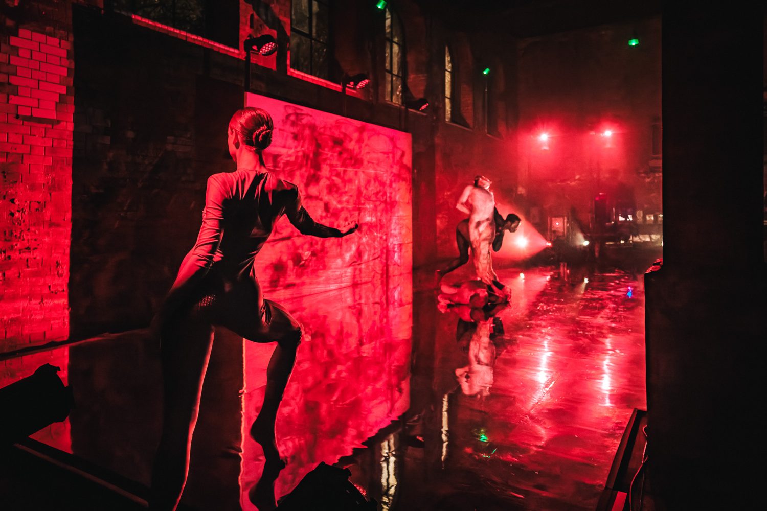 BODYSUIT - Sharon Eyal and George Rouy (2024) at Wapping Hydraulic Power Station.