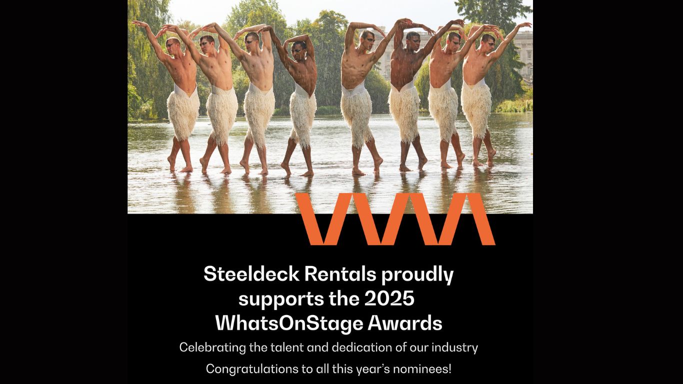 Steeldeck Rentals supports the 2025 WhatsOnStage Awards