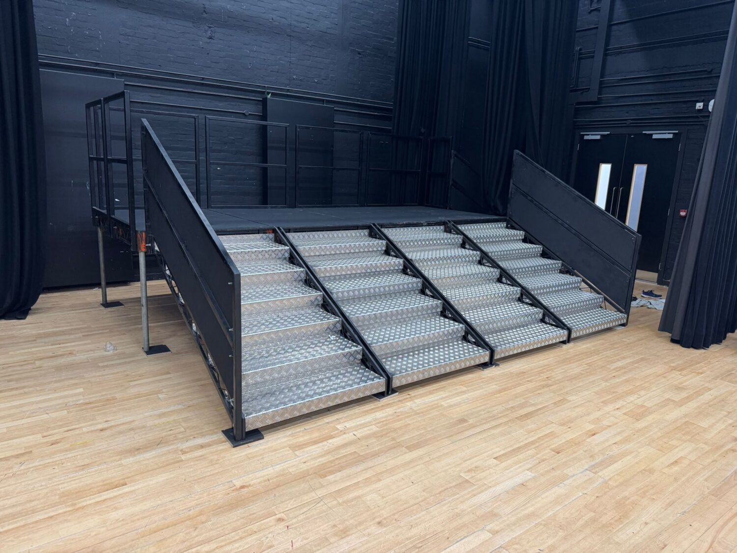 Steeldeck Rentals delivered tailored, high-quality stage solutions with exceptional service for school production.