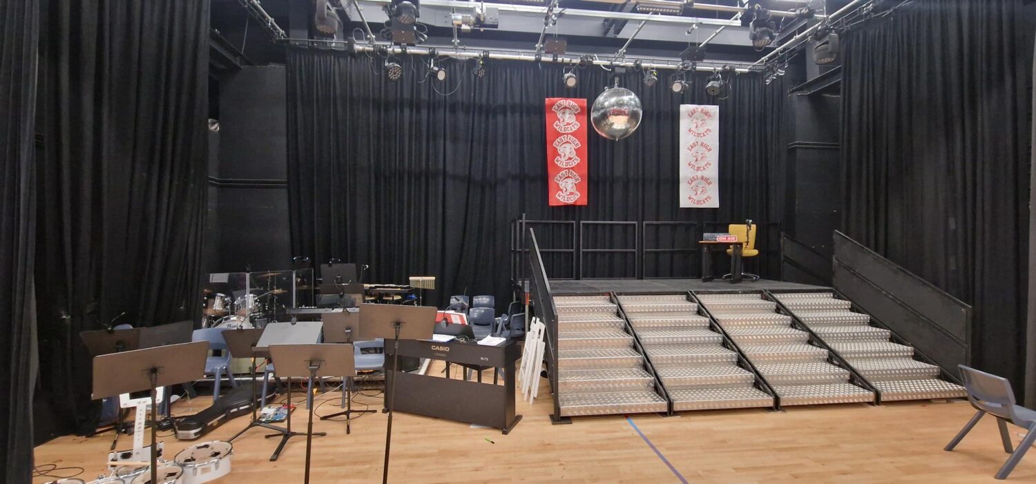 Steeldeck Rentals delivered tailored, high-quality stage solutions with exceptional service for school production.