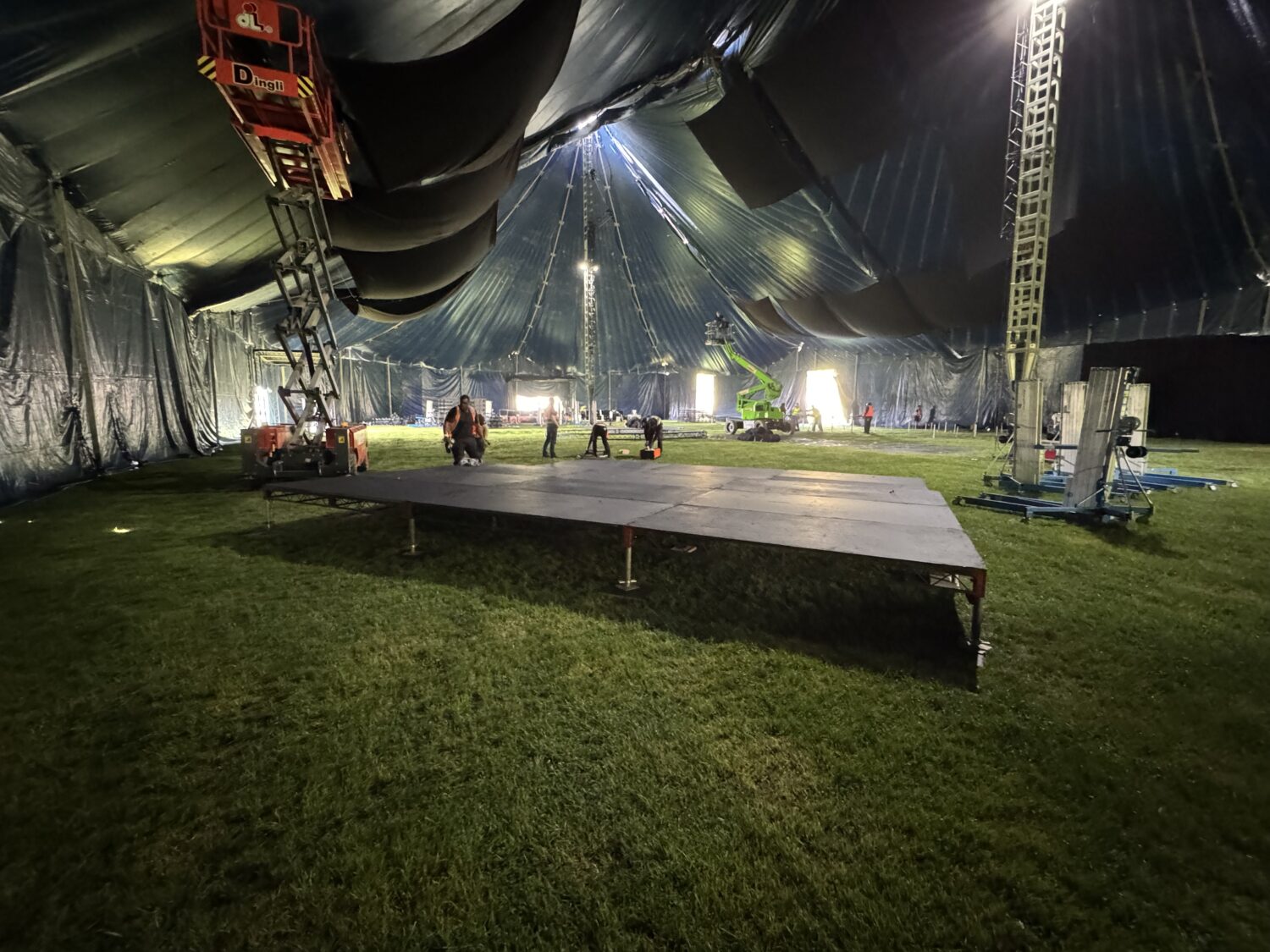 Steeldeck Rentals - bespoke staging solutions for Polygon Live Festival
