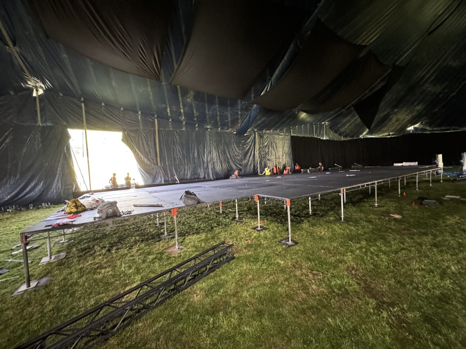 Steeldeck Rentals - bespoke staging solutions for Polygon Live Festival