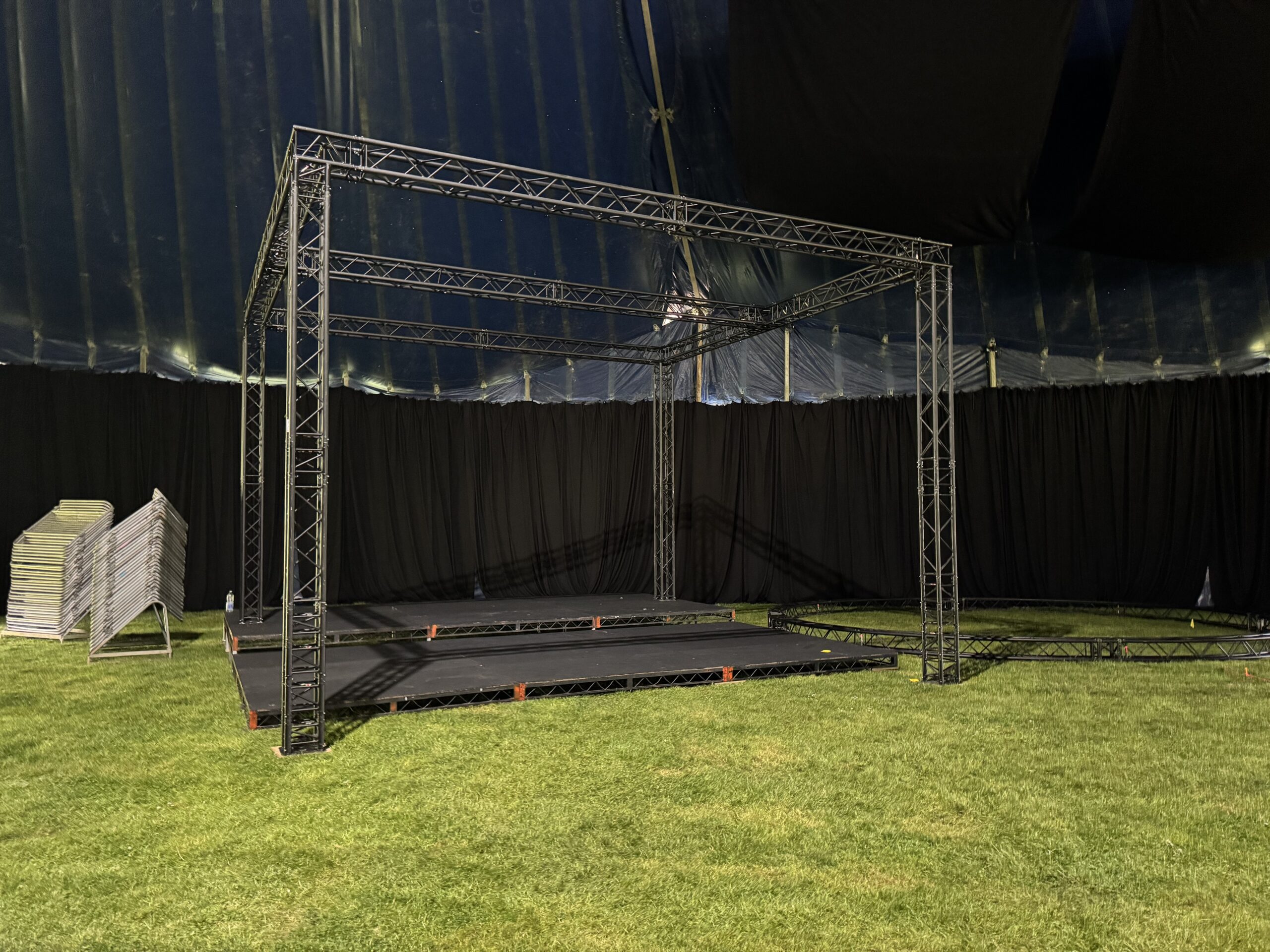 Steeldeck Rentals - bespoke staging solutions for Polygon Live Festival
