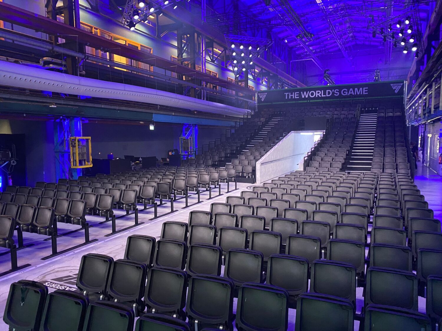 Steeldeck Rentals tiered seating hire