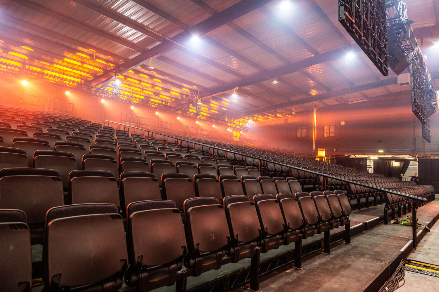 Steeldeck Rentals tiered seating hire