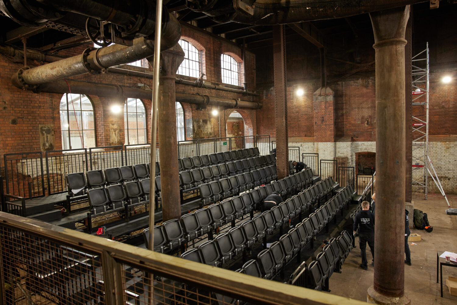Steeldeck Rentals tiered seating hire