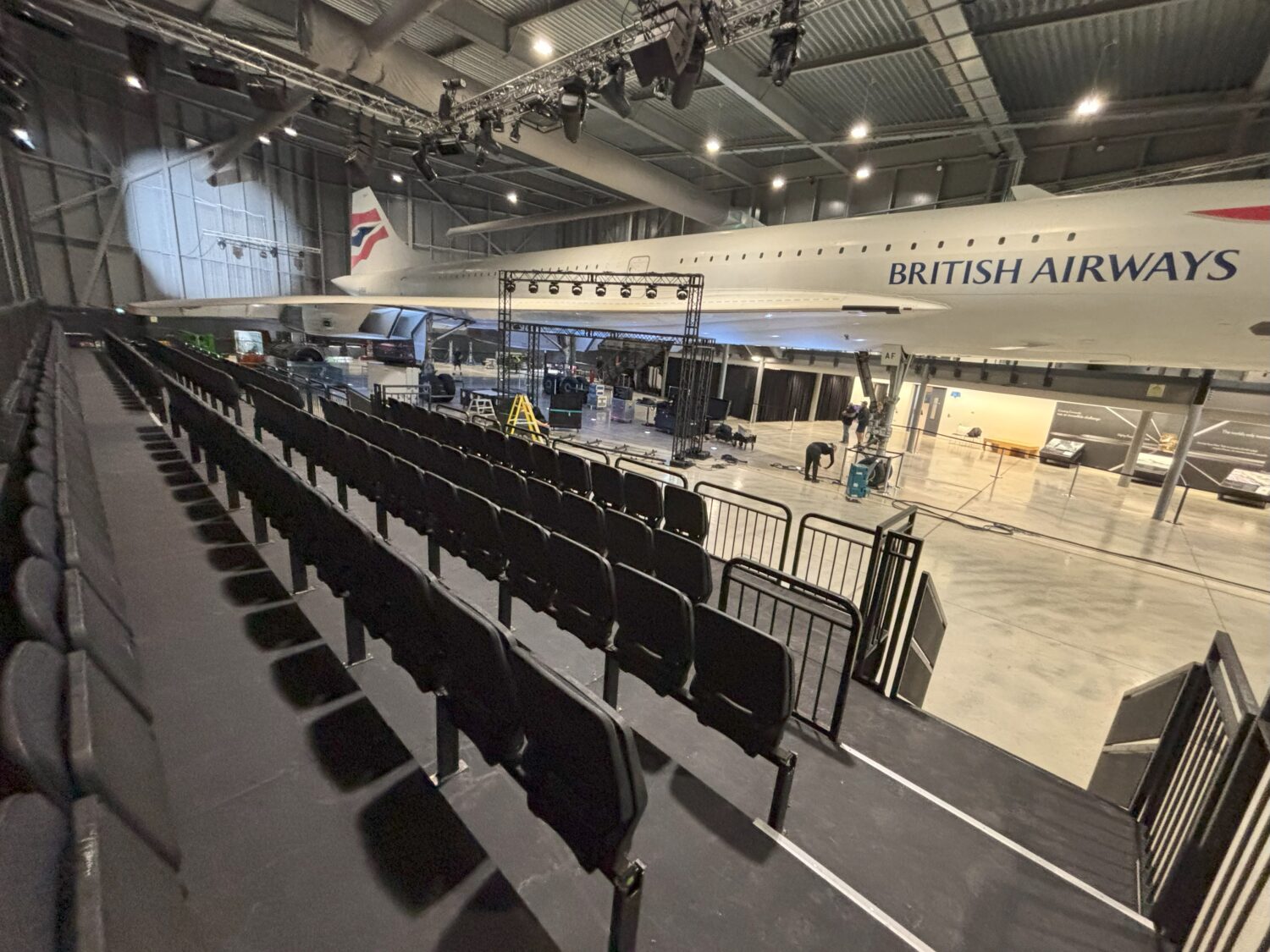 Steeldeck Rentals - Tiered Seating for Live ITV Production