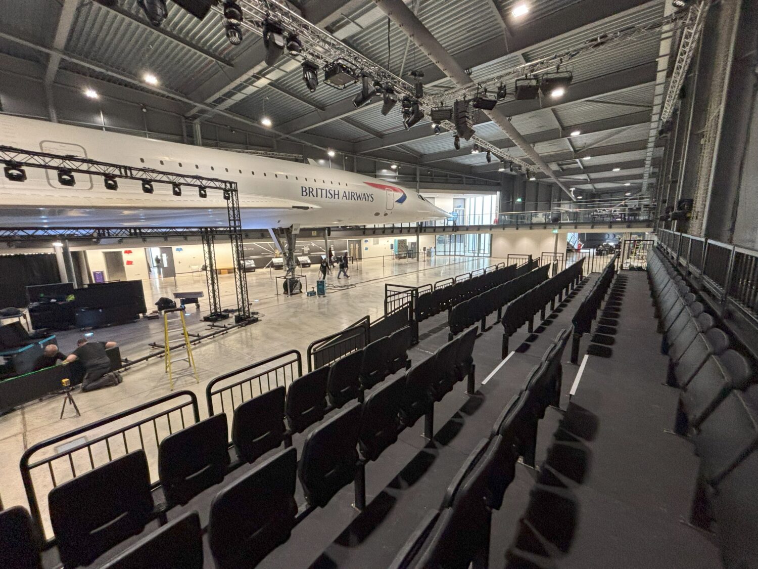 Steeldeck Rentals - Tiered Seating for Live ITV Production