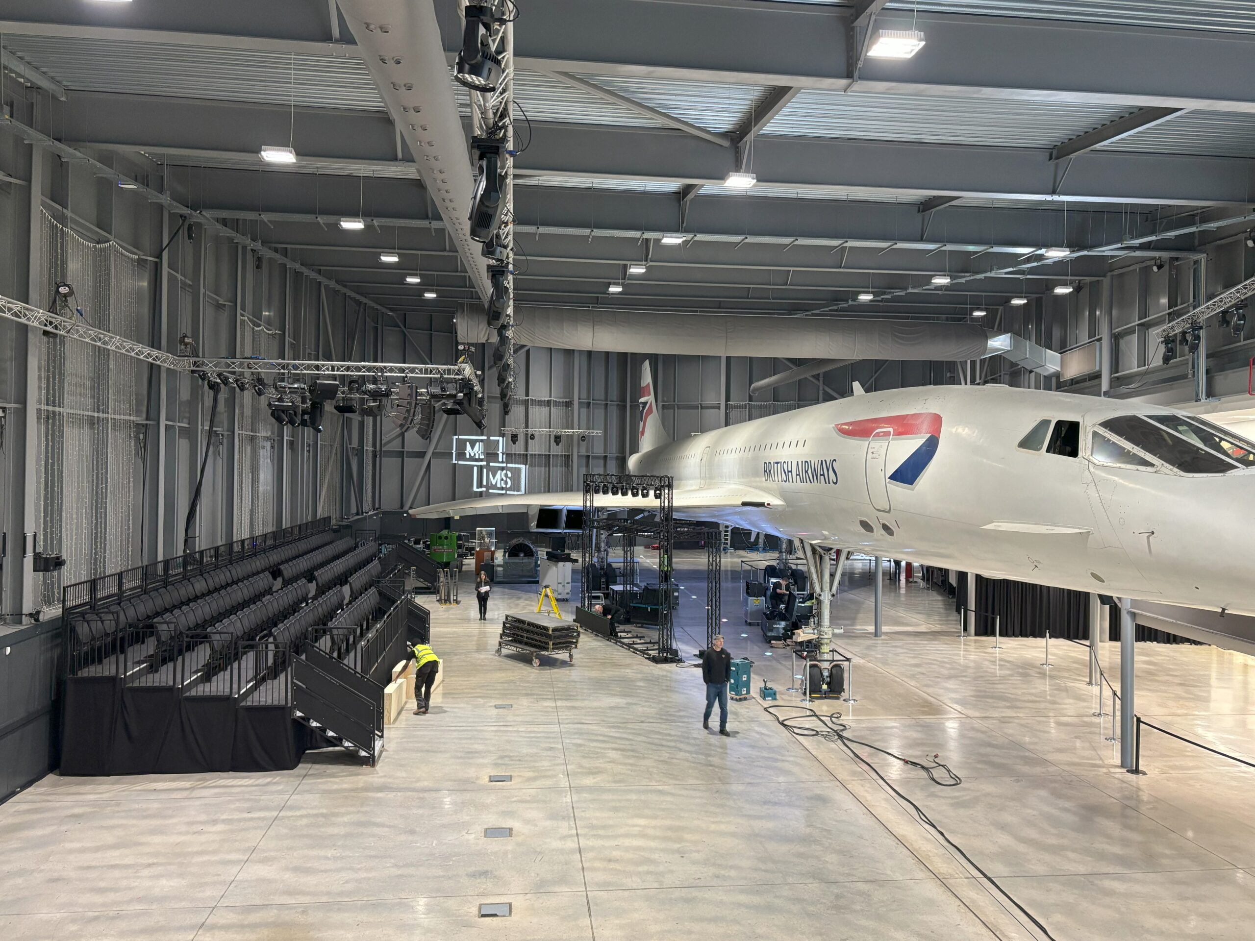 Steeldeck Rentals - Tiered Seating for Live ITV Production