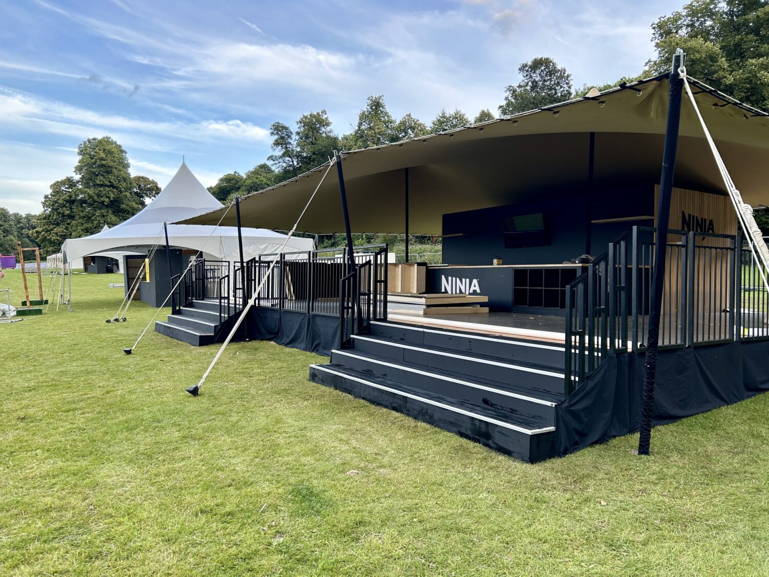 Steeldeck Rentals outdoor stage hire UK platform