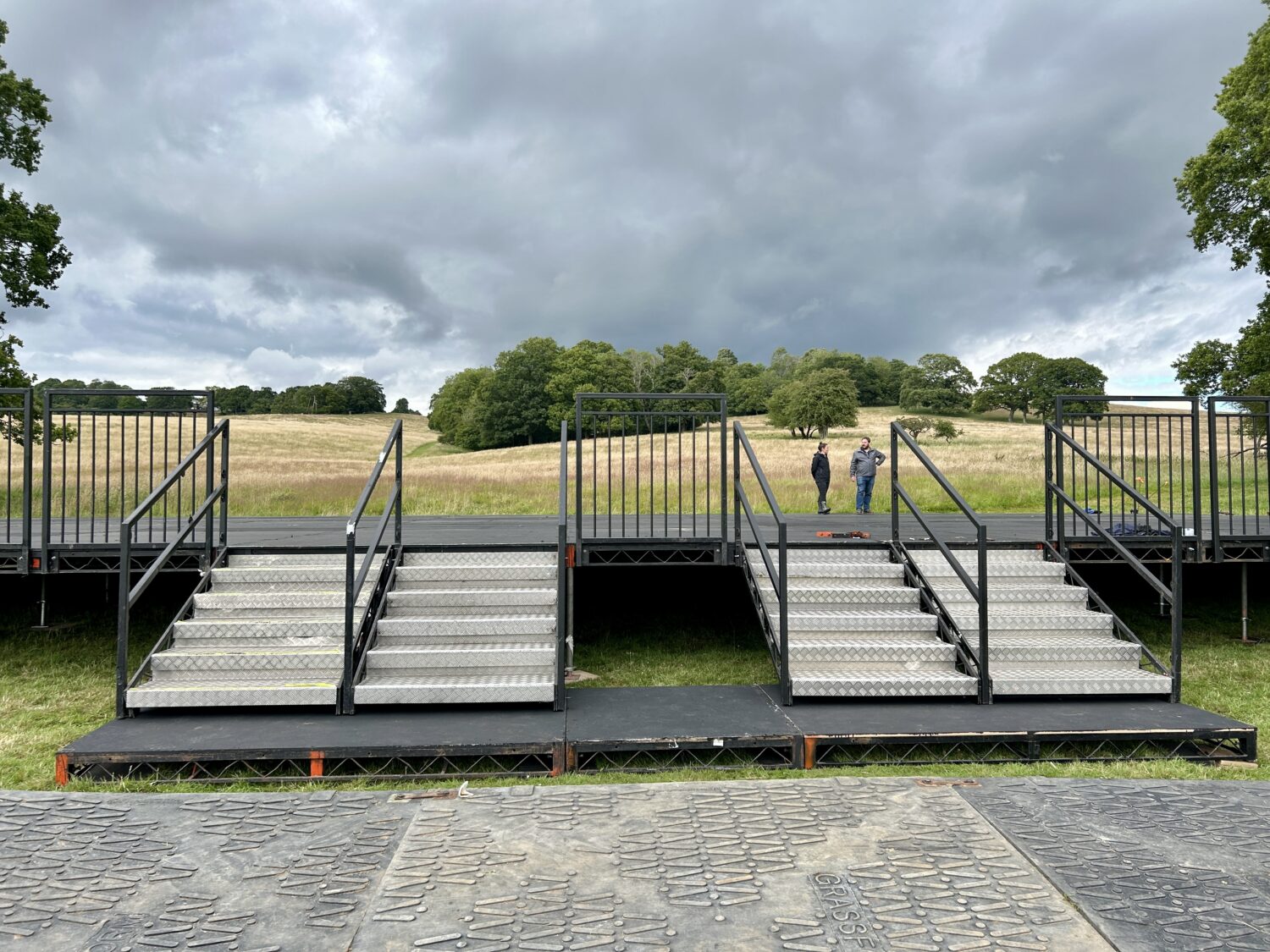 Steeldeck Rentals outdoor stage hire UK platform