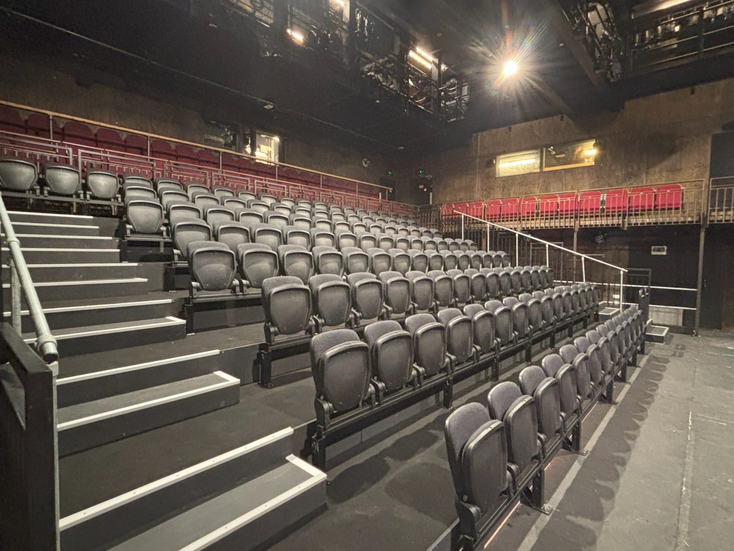 Steeldeck Rentals bespoke, flexible seating solution for RSC