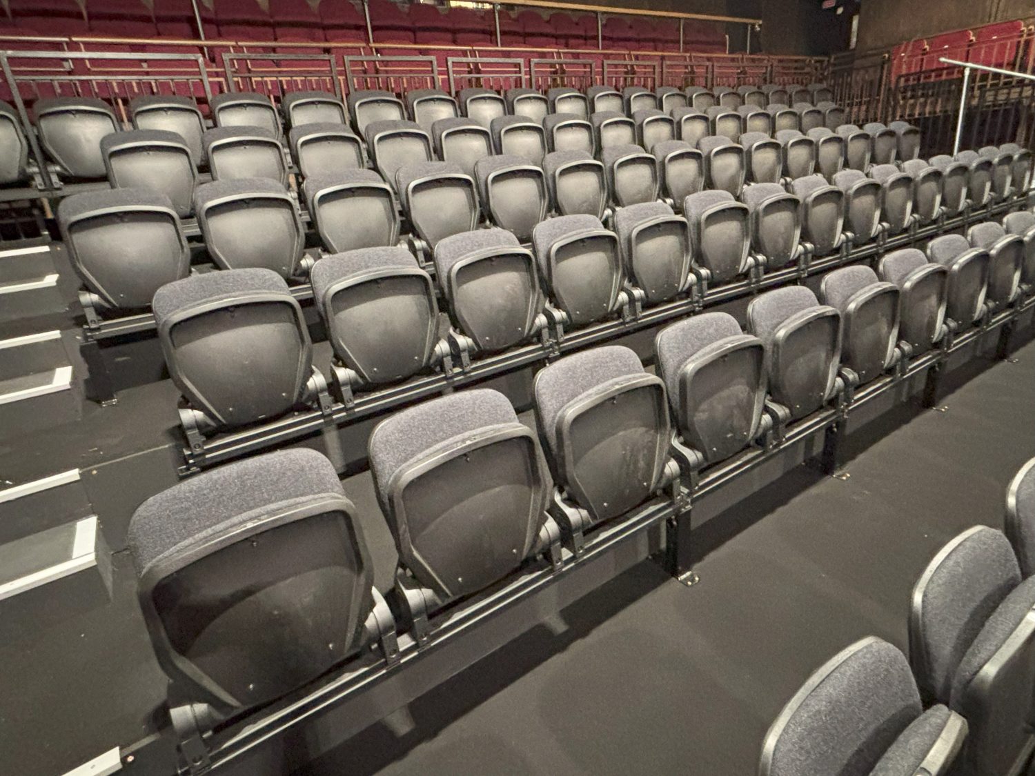 Steeldeck Rentals bespoke, flexible seating solution for RSC