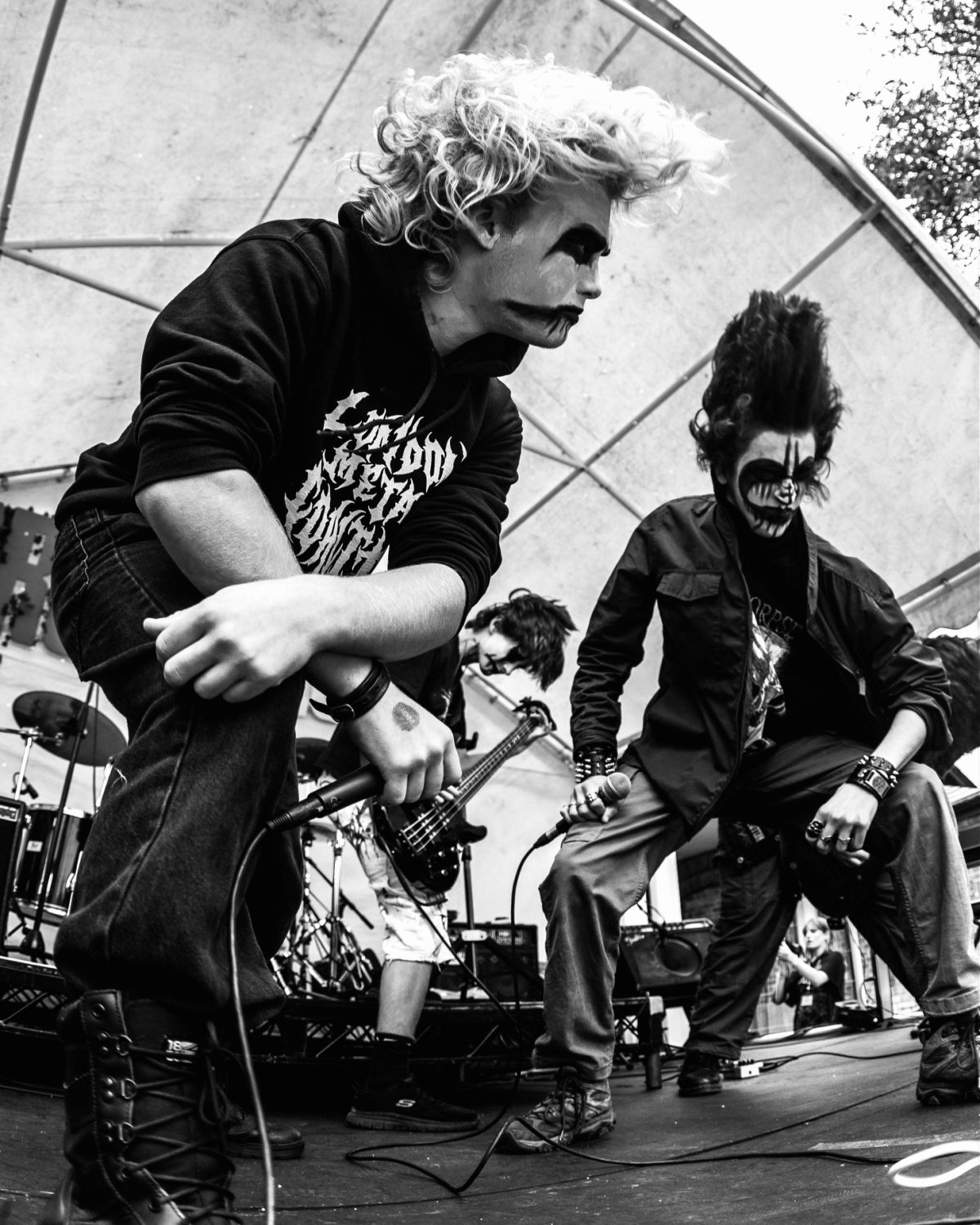 Steeldeck Rentals temporary staging for community festival