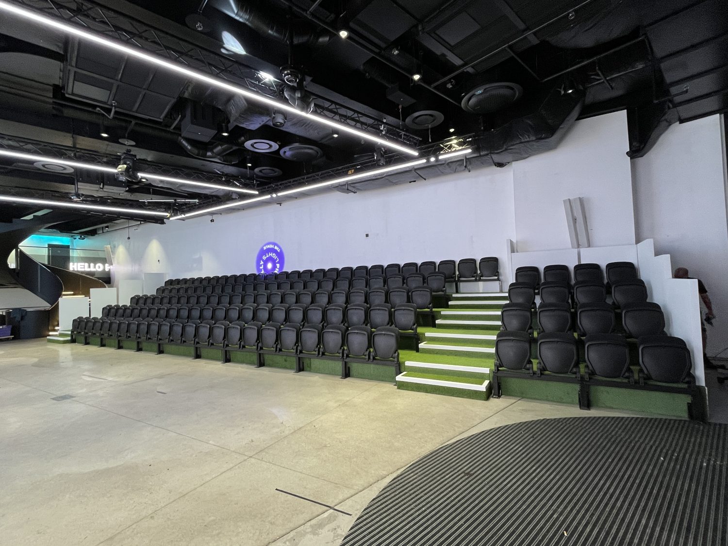 Tiered seating, staging, and scenic finishes - Steeldeck Rentals