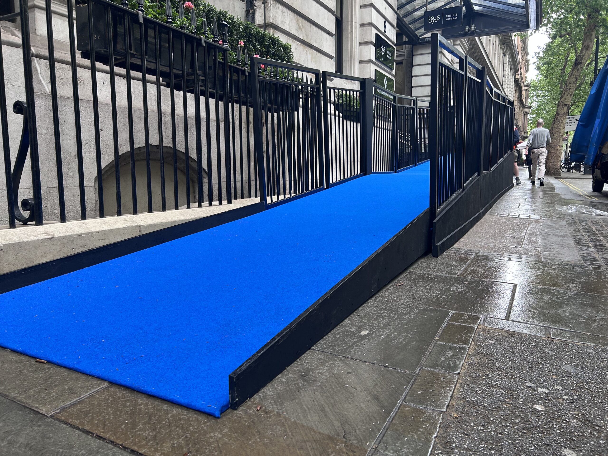 8 Northumberland Avenue steeldeck ramp